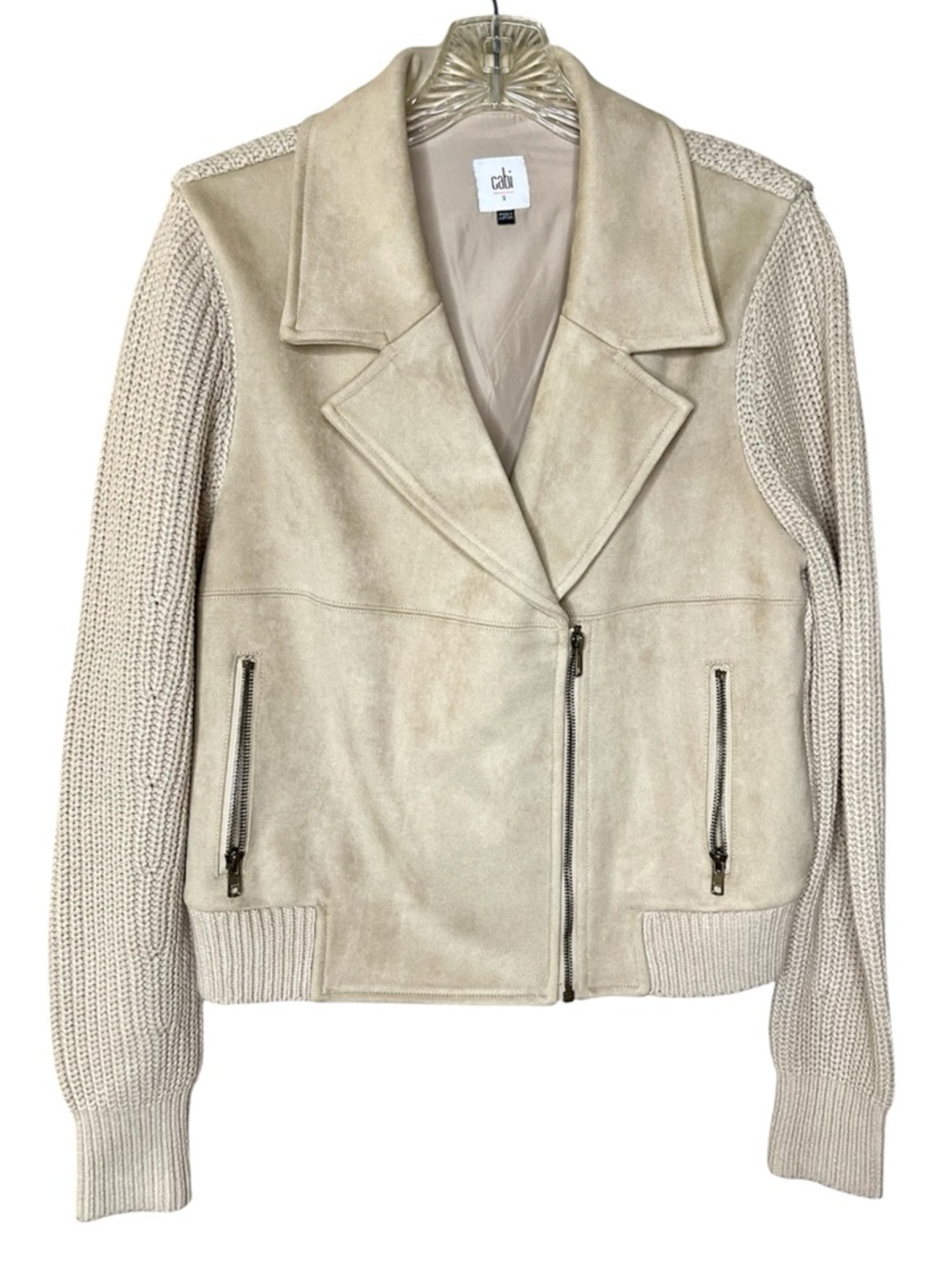 Cabi Palladium Bomber Jacket Sz S - Picture 3 of 7